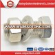 Stainless steel din933 hex bolt with nut and washer