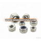 stainless steel 304 316 201 nylon nut DIN985