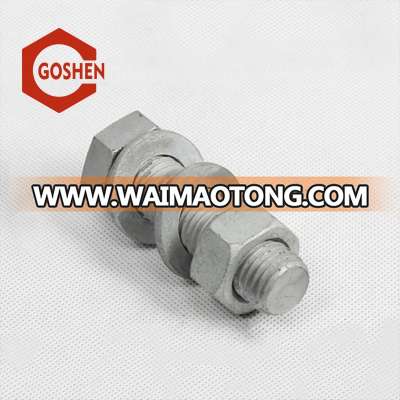 ASTM A325 grade8.8 hot dip galvanized heavy hex bolt and nut